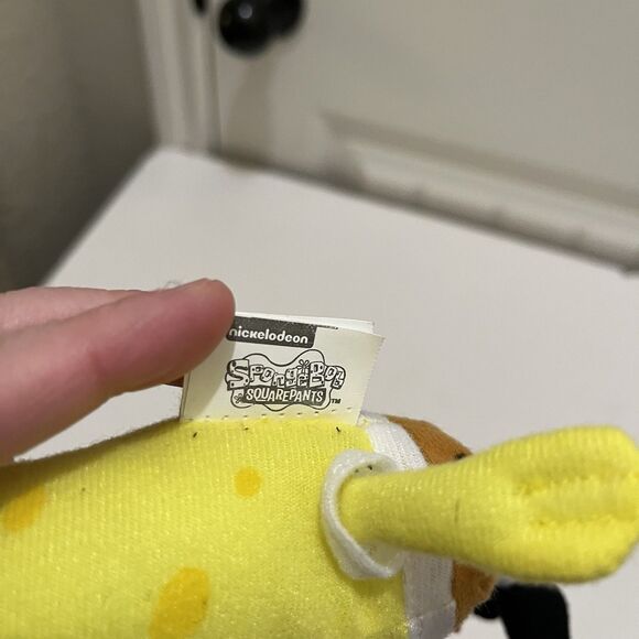 Nickelodeon Spongebob Squarepants Yellow 7" Plush Stuffed Toy Doll - Picture 7 of 7